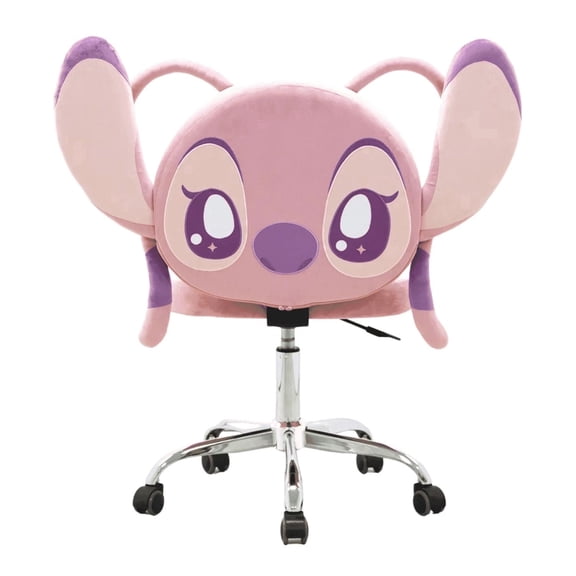 Impressions Vanity Angel Swivel Vanity Chair, 360 Degree Rotation, Wheels, Adjustable Seat Height