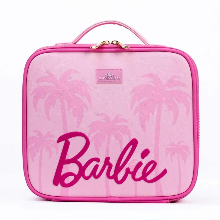 Impressions Vanity Barbie Handheld Travel Cosmetic Bag for Girls