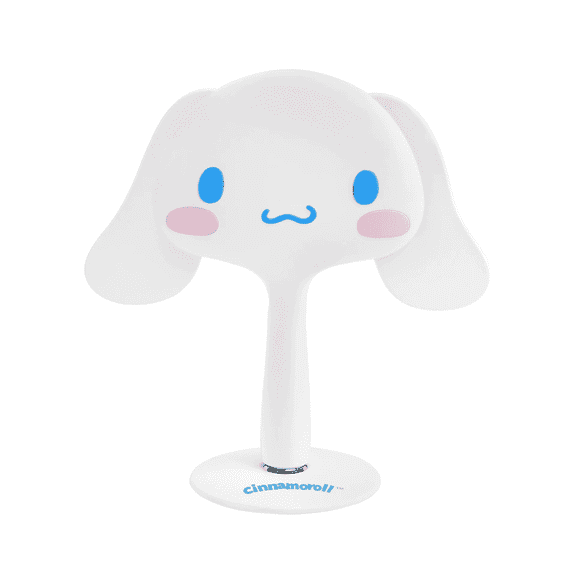 Impressions Vanity Cinnamoroll LED Handheld Makeup Mirror with Standing Base, LED Lighted