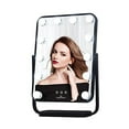thumbnail image 1 of Impressions Vanity Contour Tri-Tone LED Makeup Mirror with Touch Sensor, 360 Degree Swivel Mirror with Adjustable Brightness and 7X Detachable Magnifying Glass (Black), 1 of 11