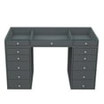 thumbnail image 1 of Impressions Vanity SlayStation 2.0 Makeup Vanity Table with 5 Drawer Units Bundle (Charcoal), 1 of 3