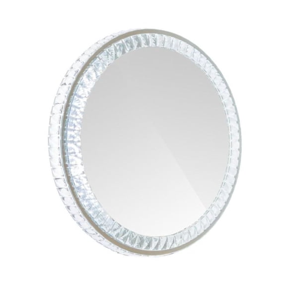 Impressions Vanity Diamond Collection Premium Illuminated Wall Mounted Makeup Mirror with Lights