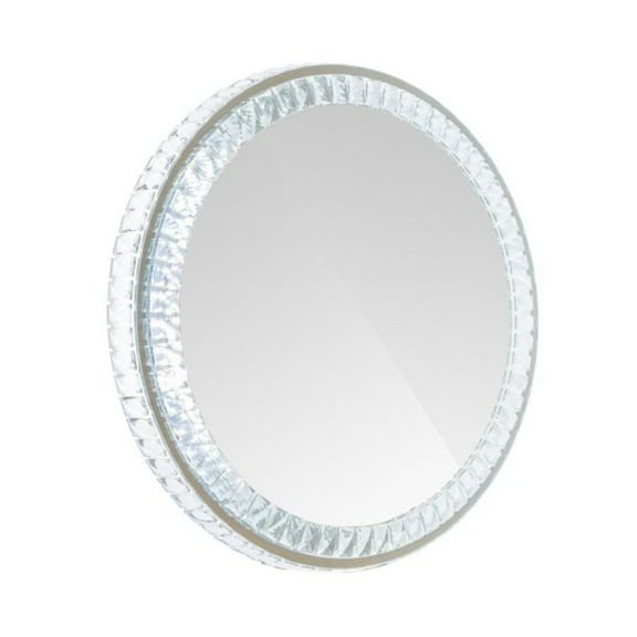 Impressions Vanity Diamond Collection Premium Illuminated Wall Mounted Makeup Mirror with Lights