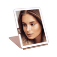 thumbnail image 1 of Impressions Vanity Fleur Touch Pad Tri Tone LED Makeup Mirror with Flip Cover (Rose Gold), 1 of 6