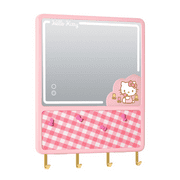Impressions Vanity Hello Kitty Blossom LED Vanity Pinboard with Hello Kitty Artwork, Touch Sensor