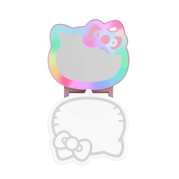 Impressions Vanity Hello Kitty RGB Selfie Light up Mirror with  LED Lights with Rainbow Color Mode