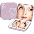 thumbnail image 1 of Impressions Vanity Hello Kitty Supercute Compact Mirror with Lights and 2X Magnification (Pink), 1 of 6