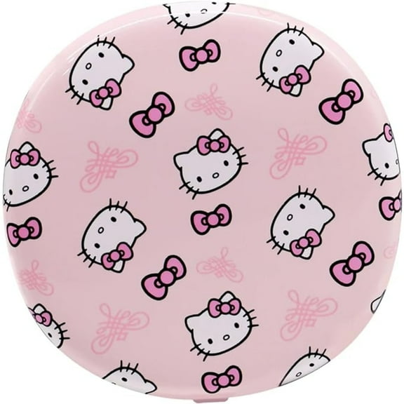 Impressions Vanity Hello Kitty Supercute Signature LED Compact Mirror with 3X Magnification (Pink)