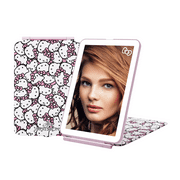 Impressions Vanity Hello Kitty Touch Pad Mini Tri-Tone Makeup Mirror with Printed Cover (White/Pink)