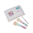 thumbnail image 1 of Impressions Vanity Hello Kitty and Friends 3PC Mini Makeup Brush Set with Travel Size Makeup Pouch, 1 of 6