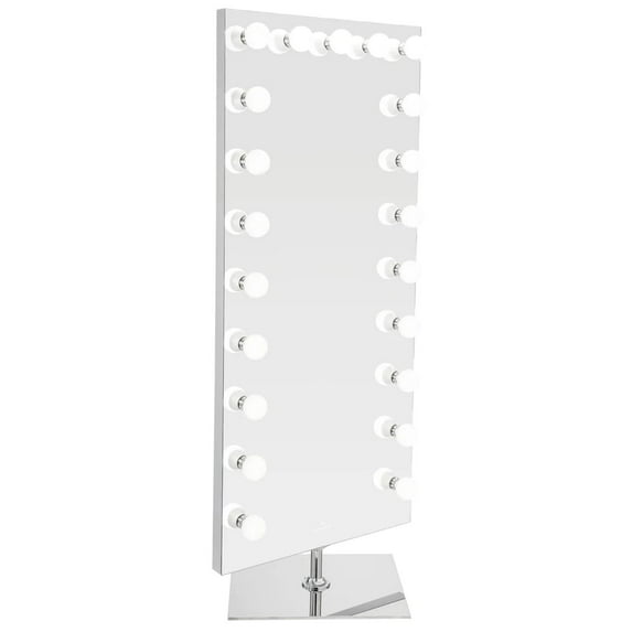Impressions Vanity Hollywood Full Length Lighted Vanity Mirror with Dimmer Switch
