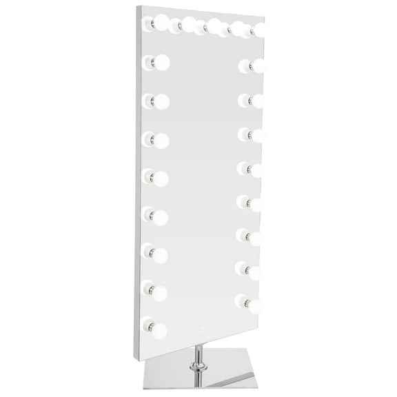 Impressions Vanity Hollywood Full Length Lighted Vanity Mirror with Dimmer Switch