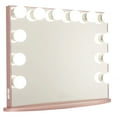 thumbnail image 1 of Impressions Vanity Hollywood Glow Plus Vanity Mirror with Detachable Base LED Mirror(Rose Gold), 1 of 6