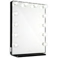 thumbnail image 1 of Impressions Vanity Hollywood Glow XL 2.0 Lighted Vanity Mirror with Detachable Base (Pro Black), 1 of 7