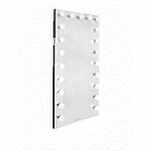 Impressions Vanity Hollywood Premiere Full Length Lighted Vanity Mirror with Dimmer Switch (Black)