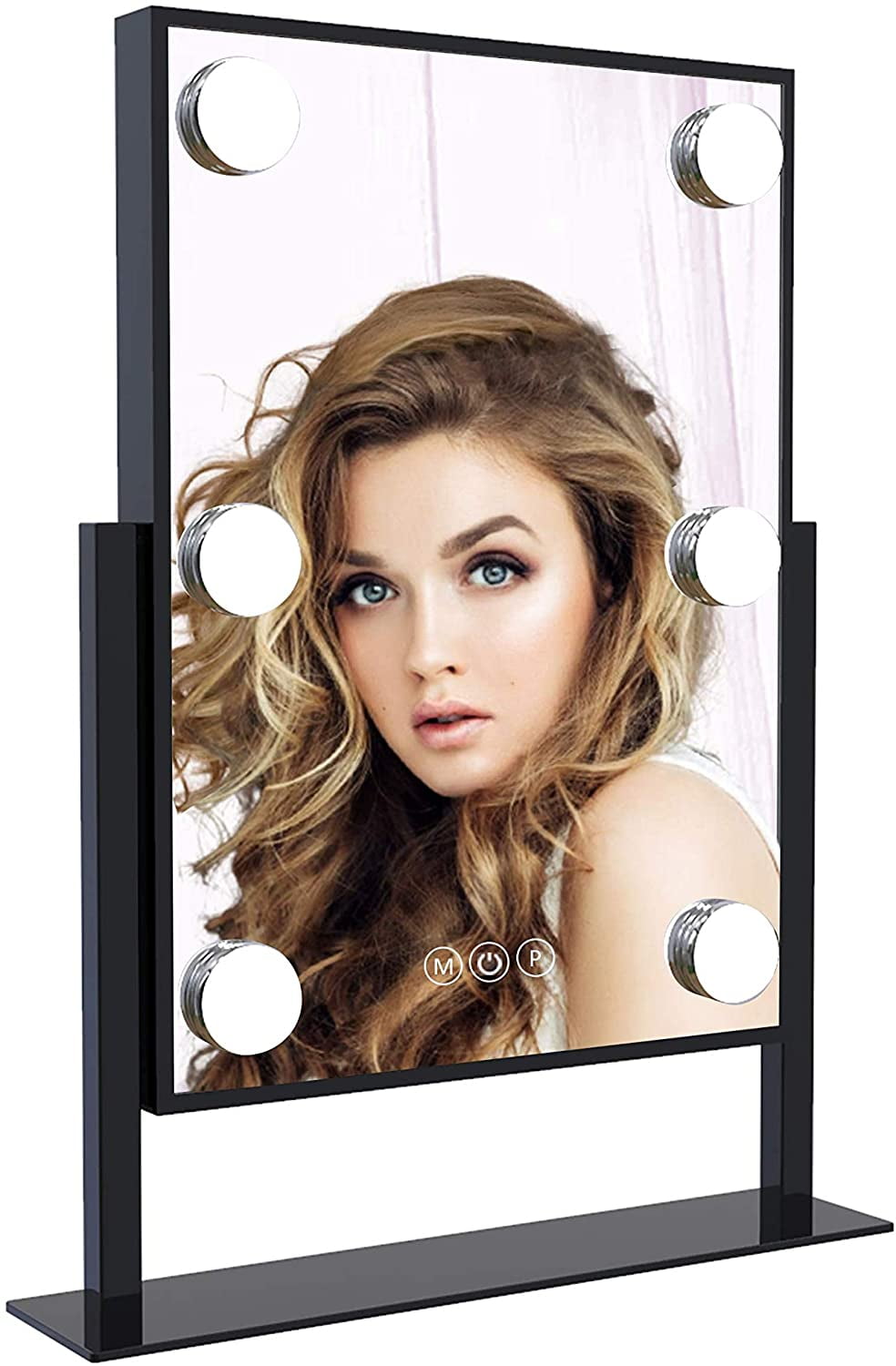 Impressions Vanity Hollywood Tri Tone LED Lighted Makeup Mirror, 360