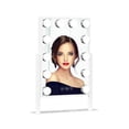 thumbnail image 1 of Impressions Vanity Hollywood Tri-Tone XL Lighted Makeup Mirror with 360 Degree Swivel (White), 1 of 11