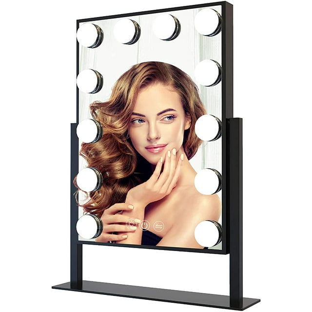 Impressions Vanity Hollywood Tri Tone XL Makeup Mirror with 12 LED