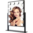 thumbnail image 1 of Impressions Vanity Hollywood Tri Tone XL Makeup Mirror with Lights and 360 Degree Swivel (Black), 1 of 10