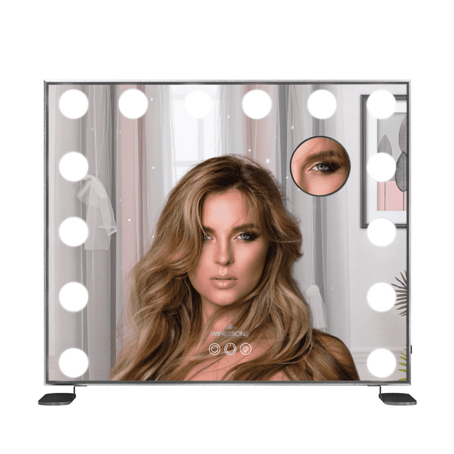 Impressions Vanity Hollywood Wall Mounted TriTone Plus LED Makeup
