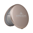 thumbnail image 1 of Impressions Vanity Infinity LED Compact Mirror with Magnifying Glass for Women (Champagne Gold), 1 of 4