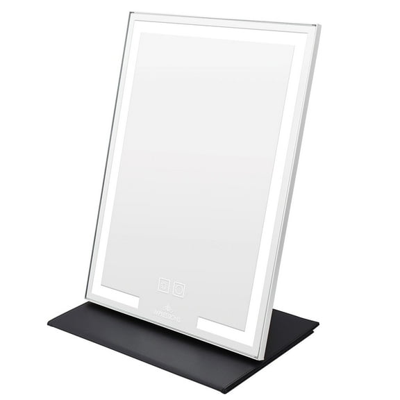 Impressions Vanity Lumiere Touch Pad Pro LED Lighted Makeup Mirror with Soft Touch Control (White)