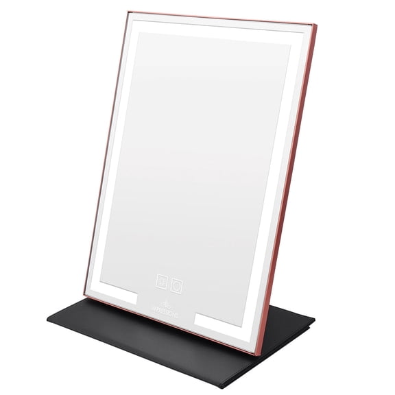 Impressions Vanity Lumiere Touch Pad Pro LED Makeup Mirror with Soft Touch Control (Rose Gold)