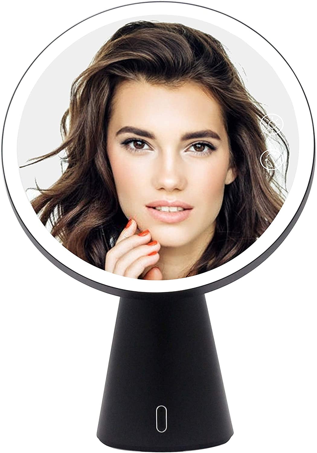 Impressions Vanity Luna LED 5X Magnifying Lighted Makeup Mirror with