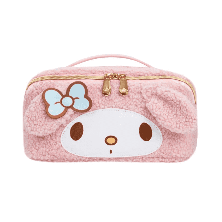 Impressions Vanity My Melody Unfold Travel Makeup Bag with Middle
