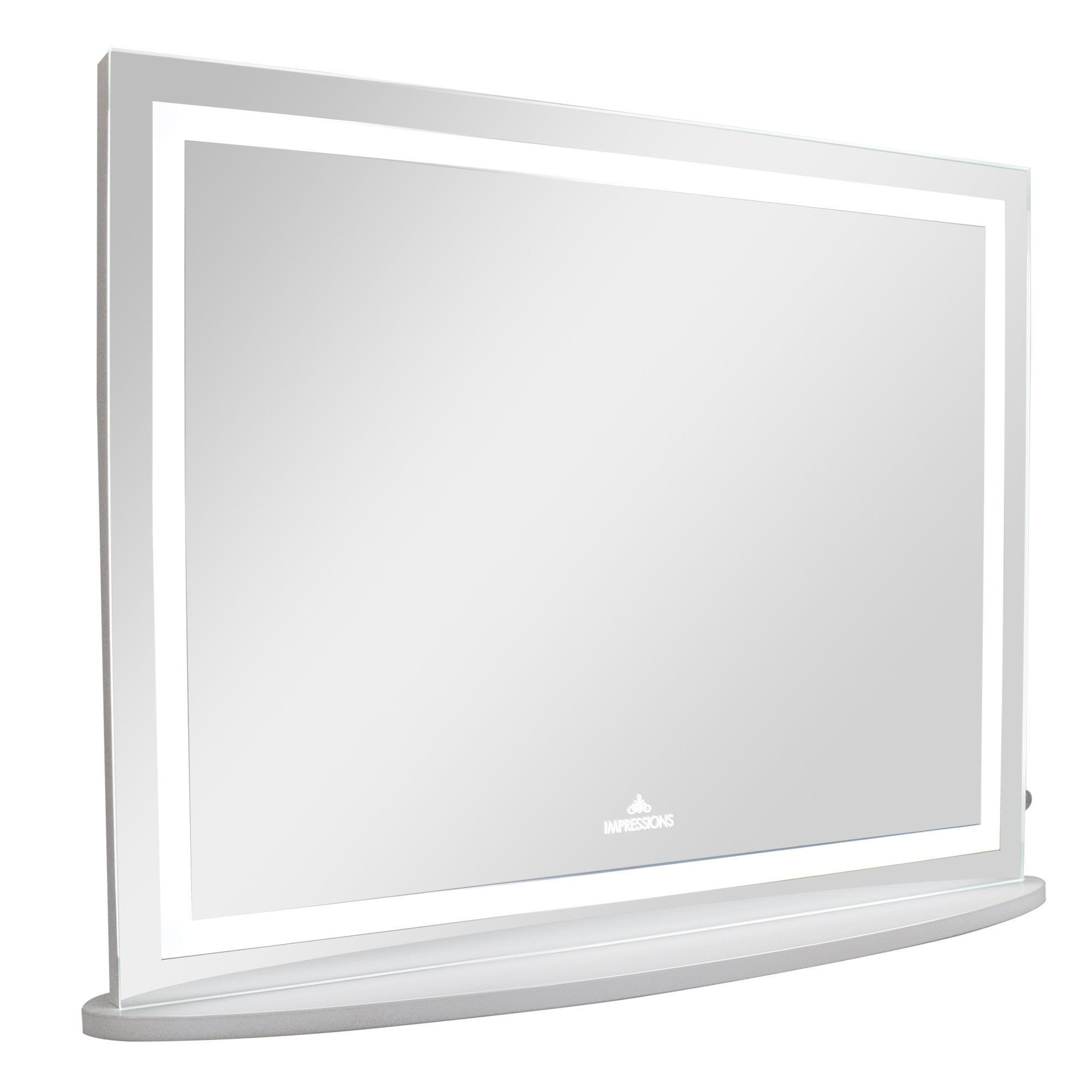 White LED Lighted Wall Mounted Bathroom Vanity Mirror