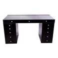 thumbnail image 1 of Impressions Vanity SlayStation 2.0 Tabletop and 5 Drawer Units Bundle for Modern Home Decor (Pro Black), 1 of 4