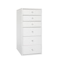 thumbnail image 1 of Impressions Vanity SlayStation 6 Drawer Makeup Vanity Storage Unit for Modern Home Decor (Bright White), 1 of 6