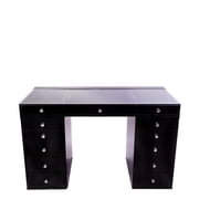 Impressions Vanity SlayStation Plus 2.0 Vanity Table with Drawers Units Bundle Pro Black