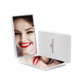 thumbnail image 1 of Impressions Vanity Slayessential Compact Facial Mirror with Magnifying Glass, Portable (White), 1 of 5