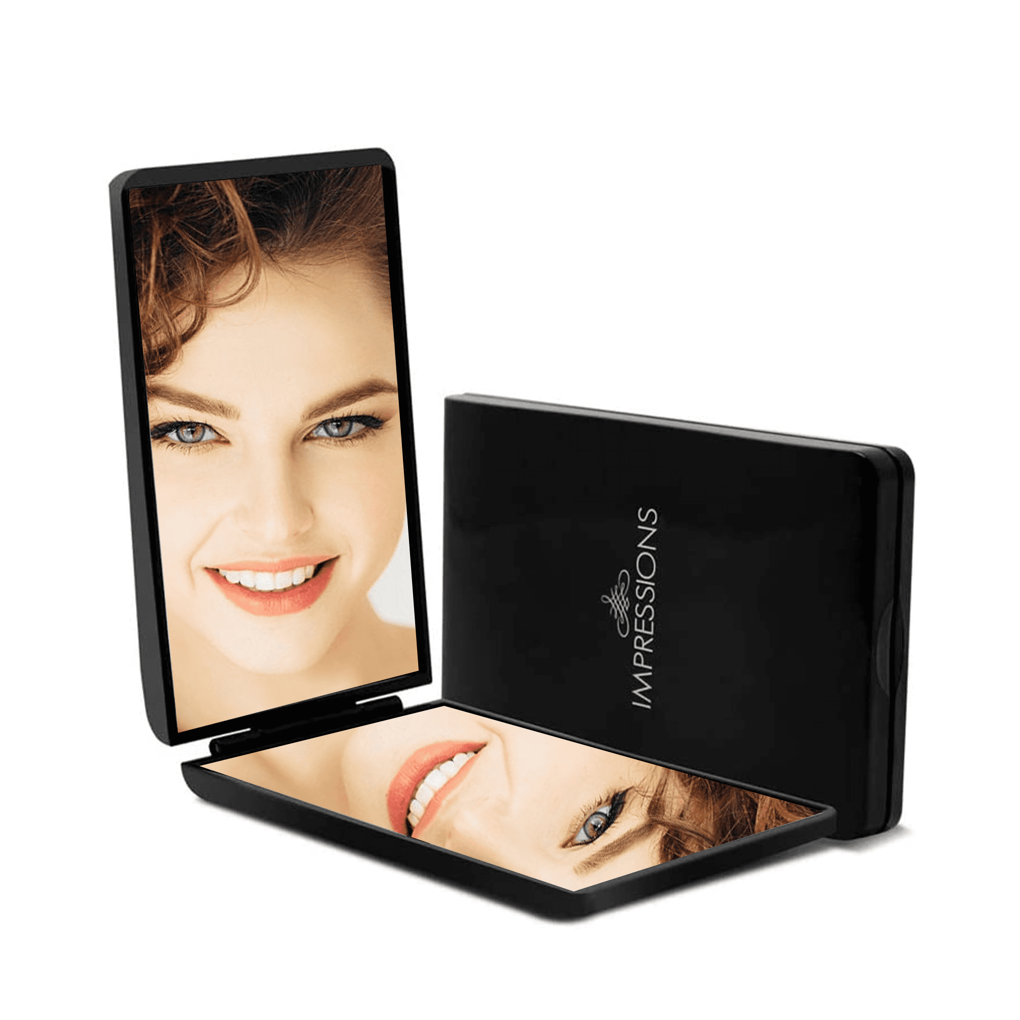 Impressions Vanity Slayessentials Compact Mirror with Magnifying Glass