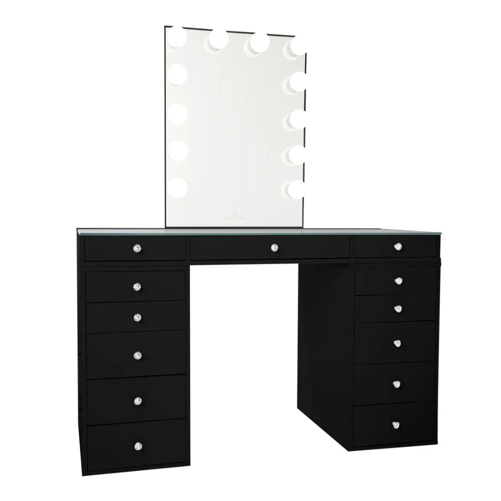 Impressions Vanity Slaystation Plus 2.0 Makeup Table Desk with