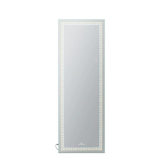 Impressions Vanity Stage Lite Full Length Vanity Mirror with Lights and Foldable Stand
