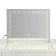 thumbnail image 1 of Impressions Vanity Stage Lite Midi Makeup Mirror with Lights and Removable Stand (Dotted), 1 of 6
