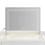 Impressions Vanity Stage Lite Midi Makeup Mirror with Lights and Removable Stand Dotted