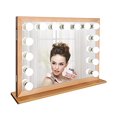 thumbnail image 1 of Impressions Vanity Starlight Pro LED Makeup Mirror with Lights and Detachable Base (Gold), 1 of 18