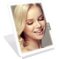 thumbnail image 1 of Impressions Vanity Touch Pad 2.0 Portable LED Makeup Lighted Mirror with Touch Sensor (White), 1 of 11
