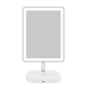 Impressions Vanity Touch Pro 2.0 LED Makeup Mirror for Desk with 360 Degree Swivel (White)