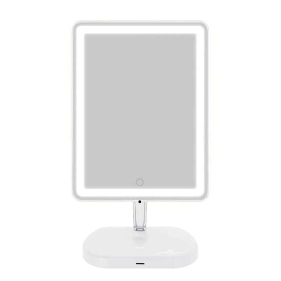 Impressions Vanity Touch Pro 2.0 LED Lighted Makeup Mirror with 360 Degree Swivel and Tilt (White)
