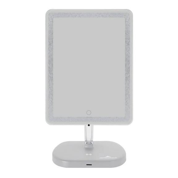 Impressions Vanity Touch Pro 2.0 LED Lighted Makeup Mirror with 360 Degree Swivel and Tilt (Silver)