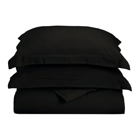 Impressions Westfall Solid Microfiber Duvet Cover Set