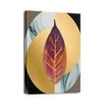 thumbnail image 1 of Impressive Abstract Leaves Canvas Wall Art, 12X16in - Enhance Your Family Wall Decorations for Living Room, Bedroom, Kitchen, Dining Room - Elevate Office Décor, 1 of 7