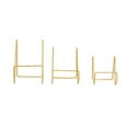 thumbnail image 1 of Impressive Metal Easel Gold Set Of 3, 1 of 2
