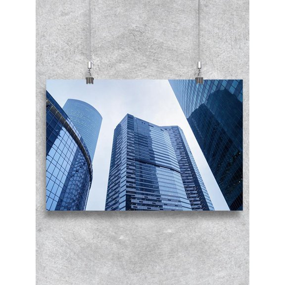 Impressive Skyscrapers  Poster -Image by Shutterstock