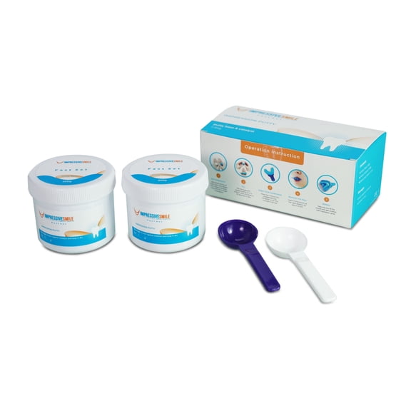 Impressive Smile VPS Putty Fast Set, 350 ML Base + 350 ML Catalyst