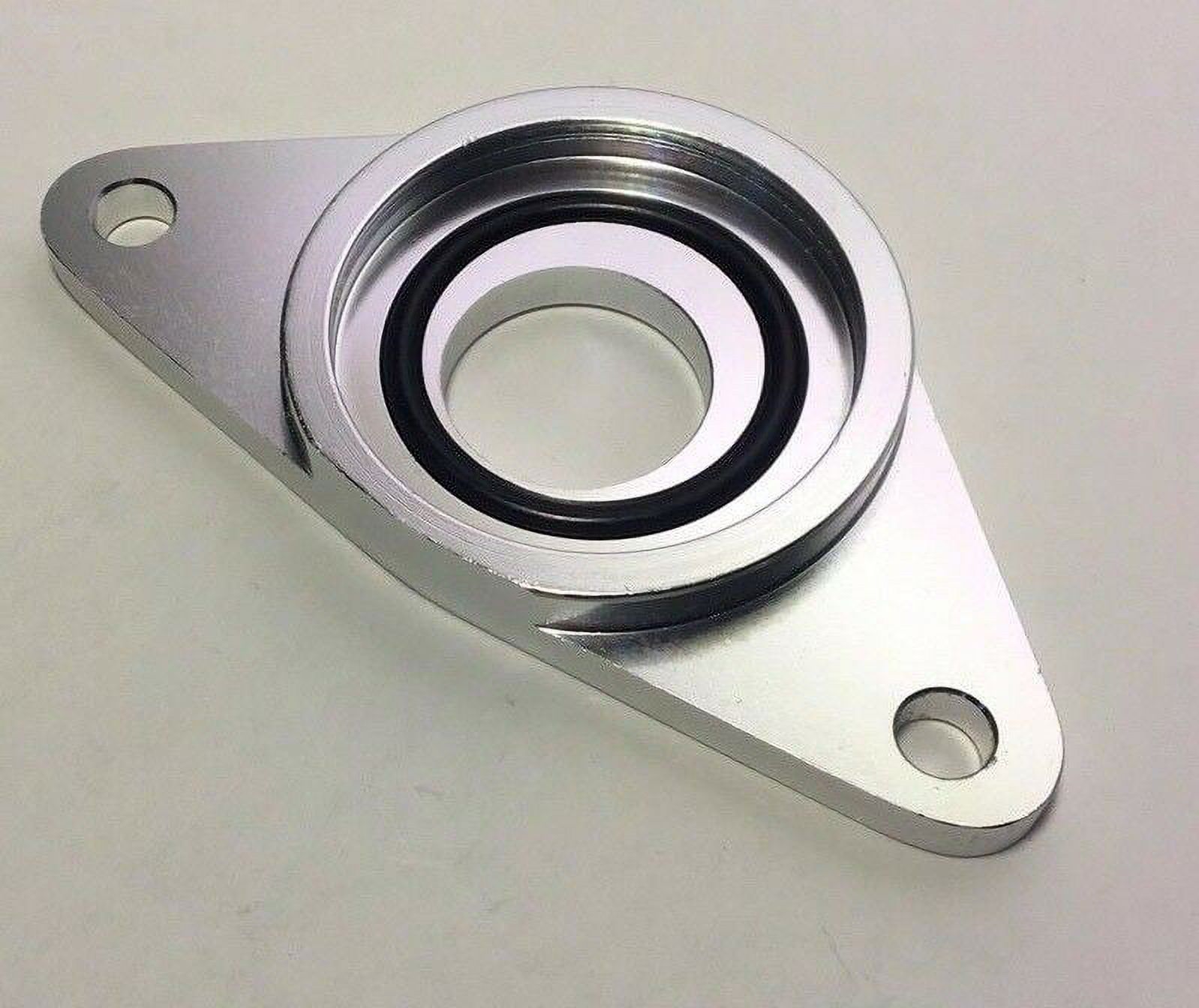 EMUSA Universal SSQV Blow Off Valve Kit – 3” Flange, 38mm, 30 PSI, Silver
